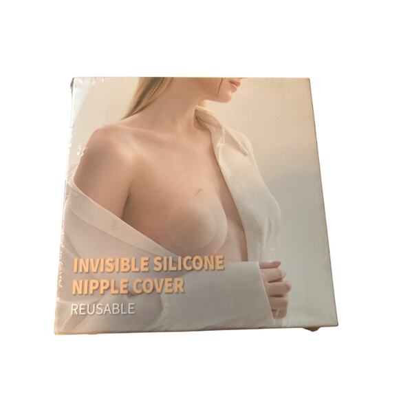 NIB AttLady Caramel Color Invisible Silicone Nipple Covers Reusable - Picture 1 of 2